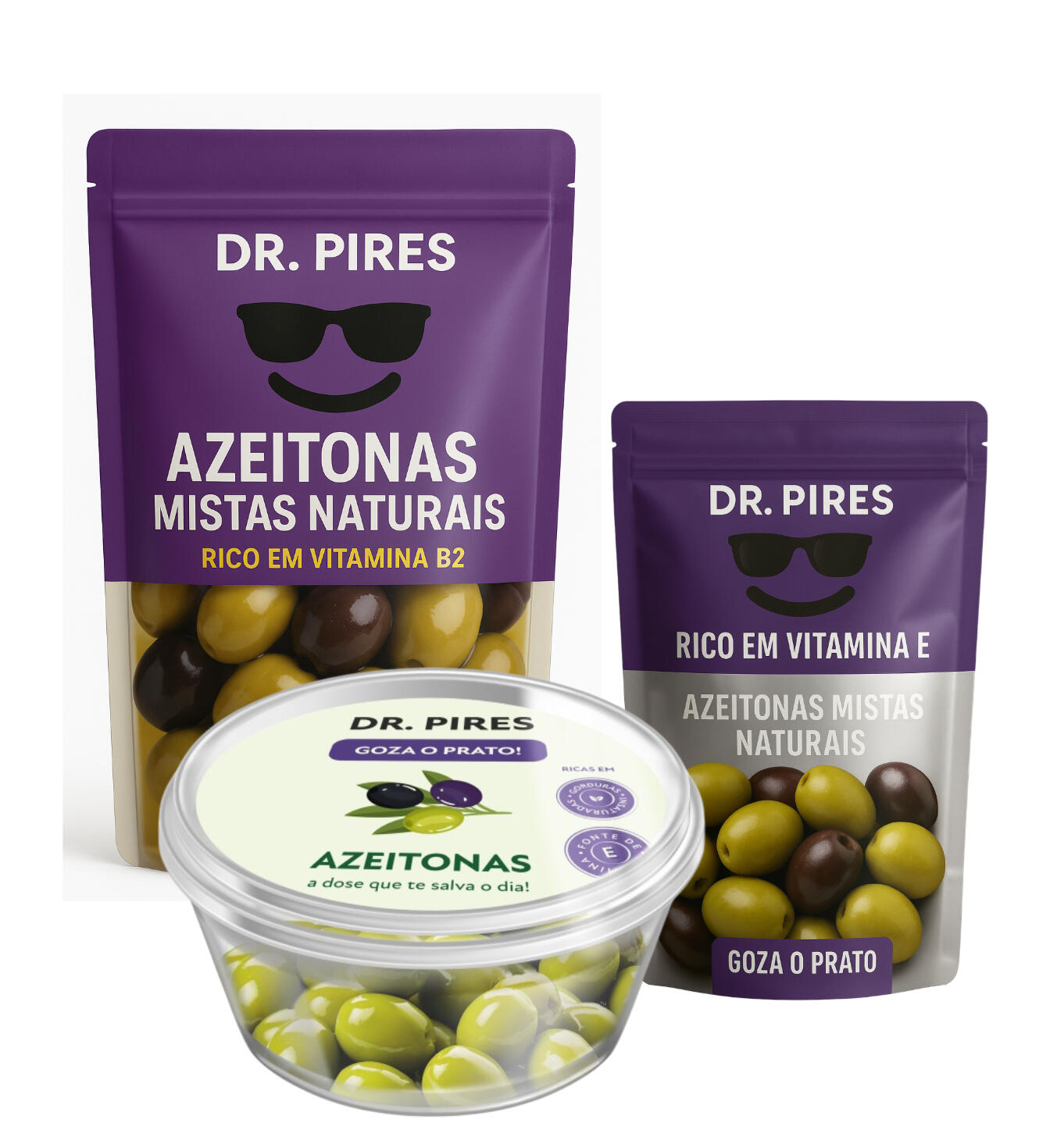 Azeitonas Mistas naturais